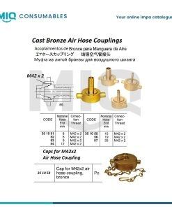 351353-COUPLER QUICK-CONNECT, STAINLESS STEEL 30PM R-3/8