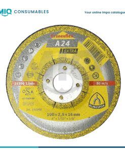 614806-WHEEL GRINDING OFFSET RESINOID, 125X6X22MM GRAIN36 614806-WHEEL GRINDING OFFSET RESINOID, 125X6X22MM GRAIN36