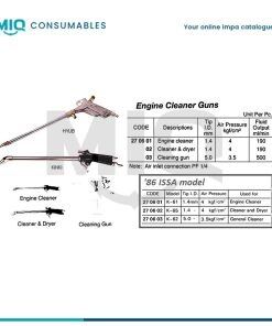 270603-ENGINE CLEANING GUN, FOR TIP ID 5.0MM W/1.5MTR HOSE
