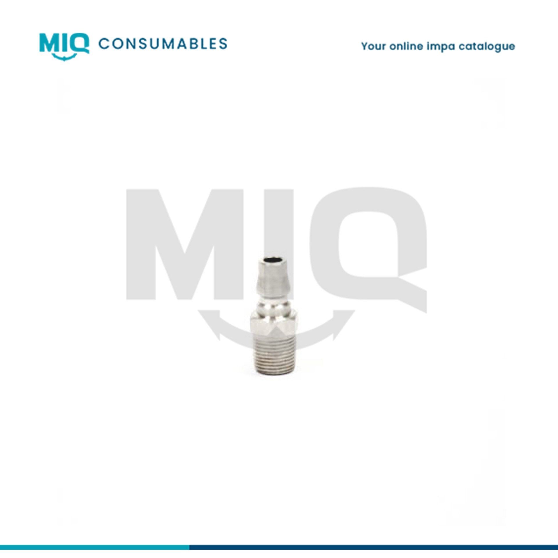 351353-COUPLER QUICK-CONNECT, STAINLESS STEEL 30PM R-3/8 - MIQ