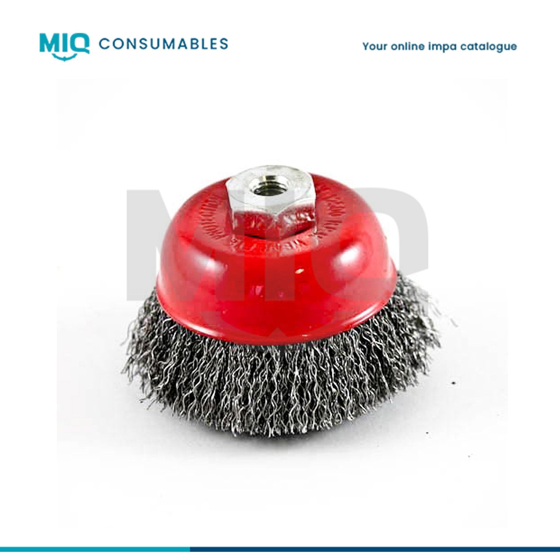 510785-BRUSH WIRE WHEEL THREADED NUT, TYPE 75MMXM10THREAD - MIQ