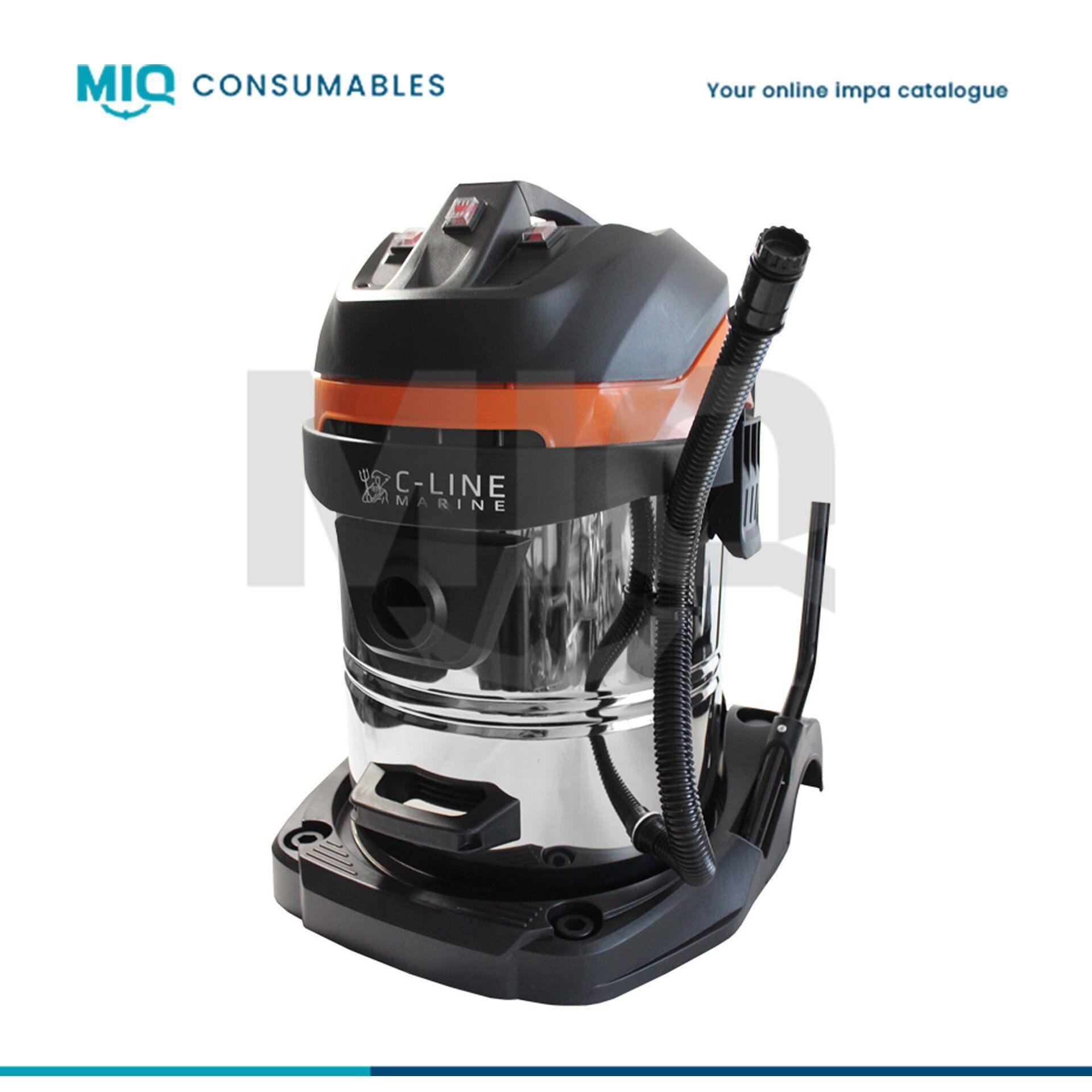 590712-VACUUM CLEANER INDUSTRIAL, ELECTRIC 200/220V 60LTR - MIQ