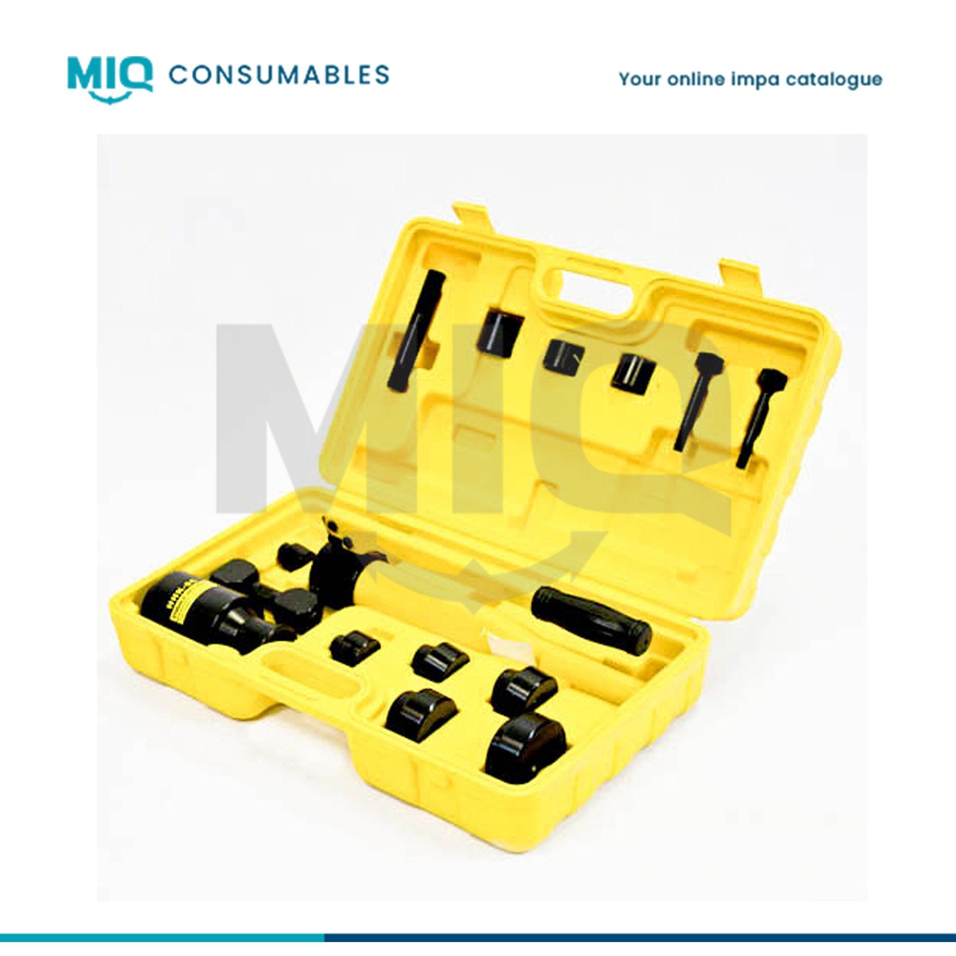 613056-PUNCHING TOOL SET DIES & TABLE, 6-38MM 16'S - MIQ Consumables