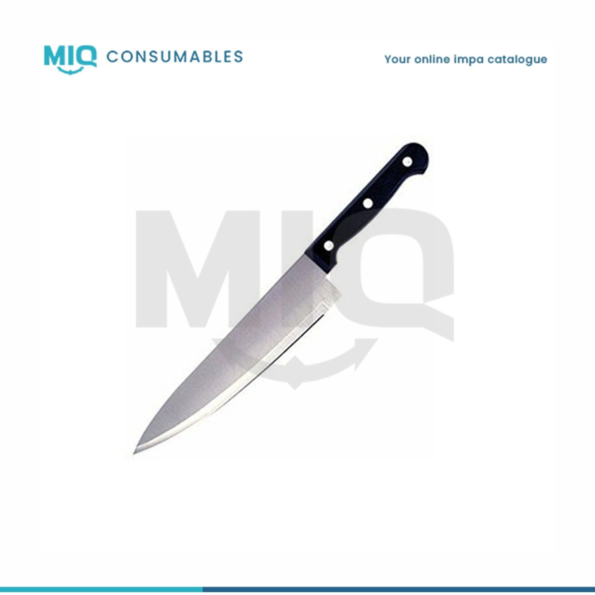 172324-BUTCHERS KNIFE CARBON STEEL 300 MM - MIQ Consumables