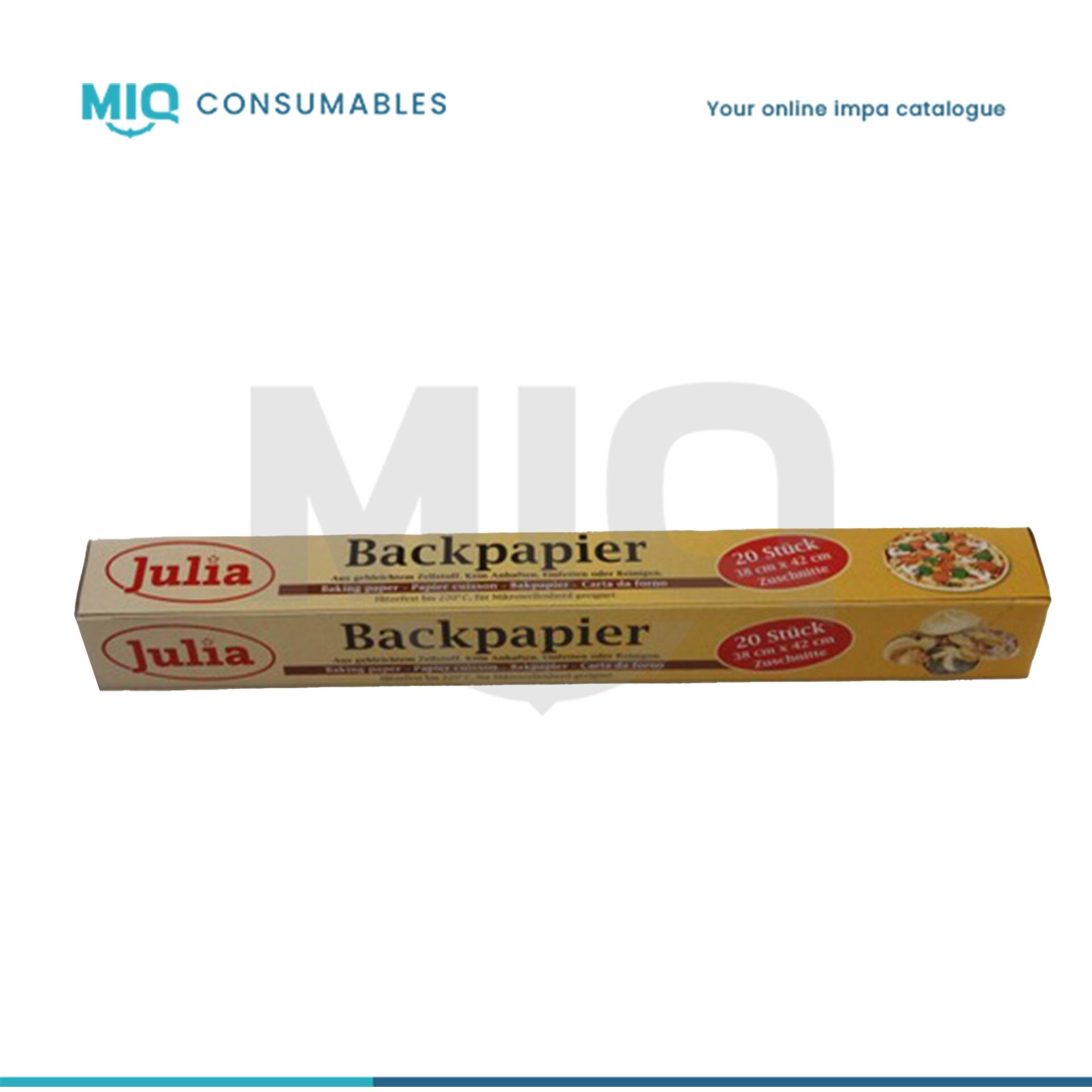 174212-COOKING PAPER 300MMX20MTR - MIQ Consumables